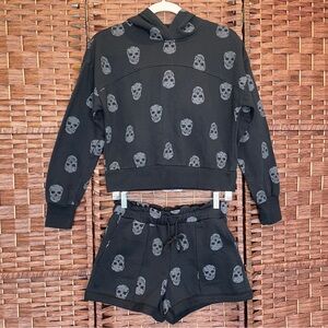 Cozie by Pink Rose 2 Piece Set, Grunge, Y2K, Whimsigoth, Size XS.